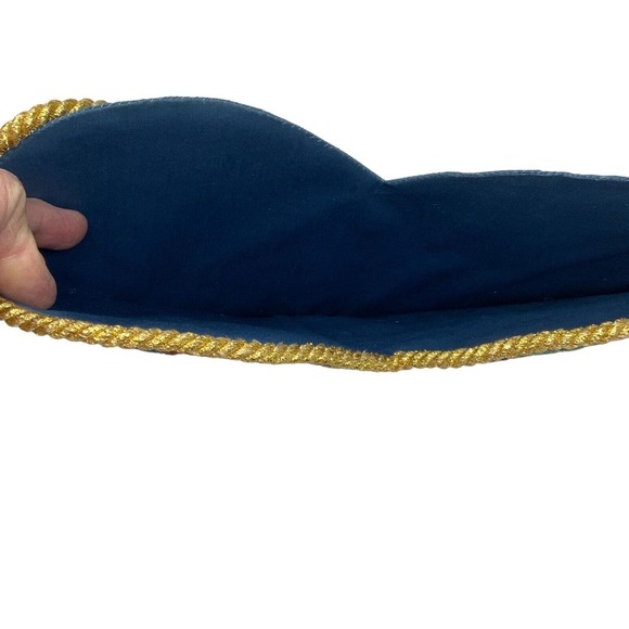 Vintage Handmade Stitched Heart Wall Hanging Joy To The World Music Pocket - Picture 8 of 16